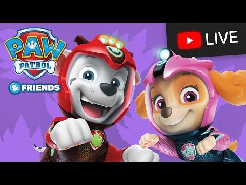 🔴 Aqua Pups with Skye, Coral, and the Merpups! PAW Patrol Rescue Episodes Kids Cartoon Live Stream