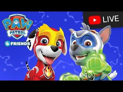 🔴 Mighty Pups Charged Up PAW Patrol Rescue Episodes and More Live Stream! - Cartoons for Kids